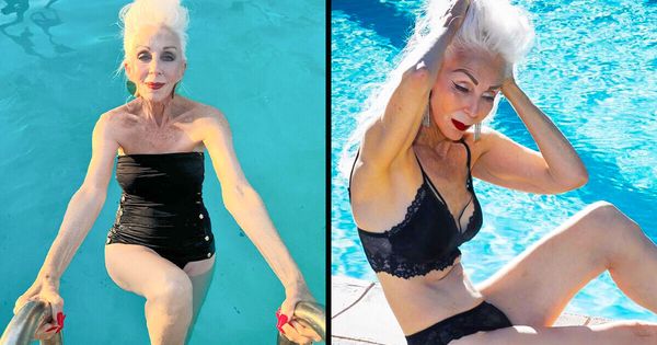 A Model, 74, Shattering Ageism with Her Fearless Fashion Choices