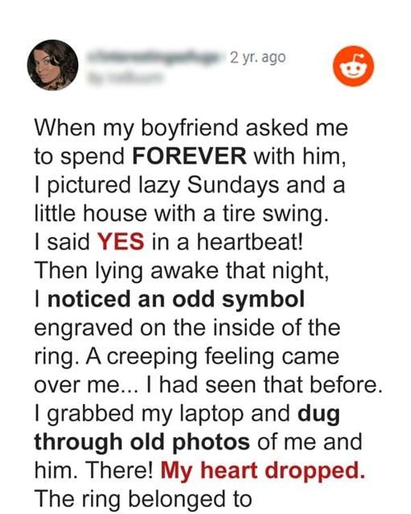 Woman Realizes Her Man Has Betrayed Her the Moment He Proposes to Her