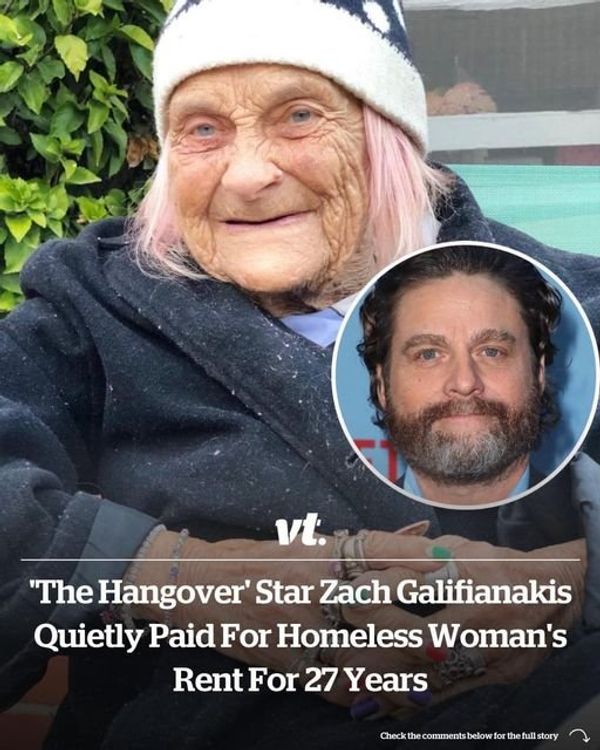 Actor Zach Galifianakis Pays Rent for Homeless Woman for 27 Years