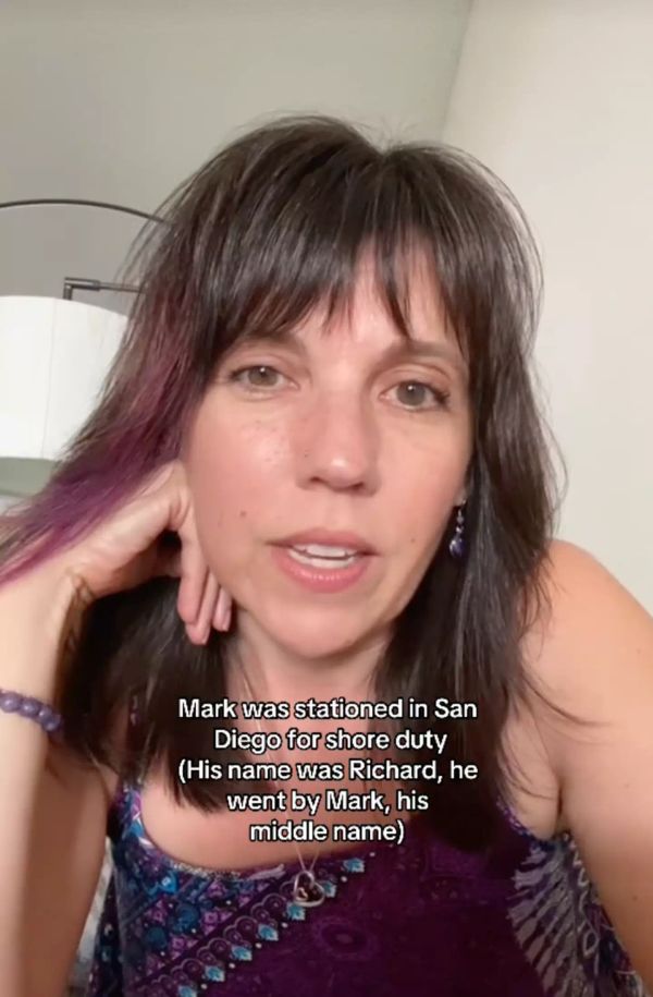 Bonnie shared her experience of being married to Richard 'Mark' Evonitz. (TikTok/bonnielouwriter)