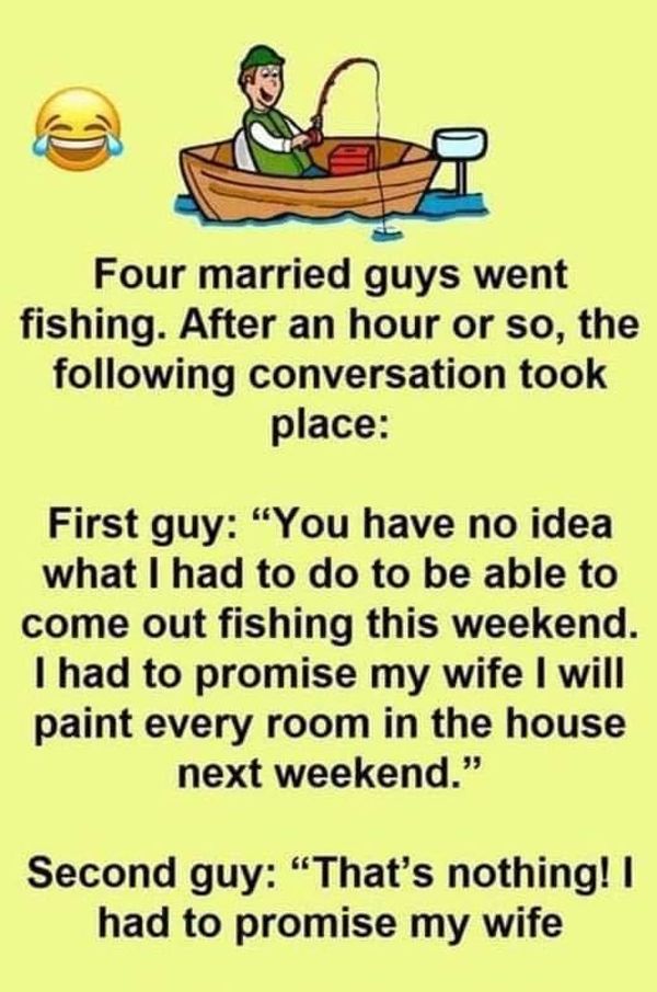 Four Married Guys On A Fishing Trip – Hilarious Story