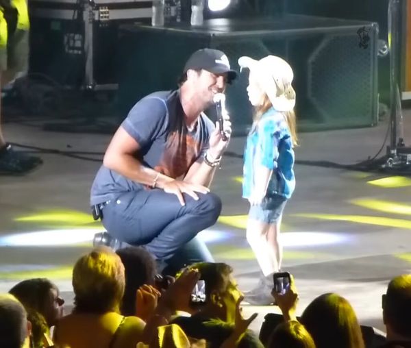 A Touching Moment with Luke Bryan and a Young Fan