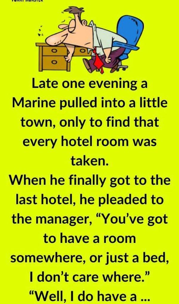 NEW JOKE – The Last hotel