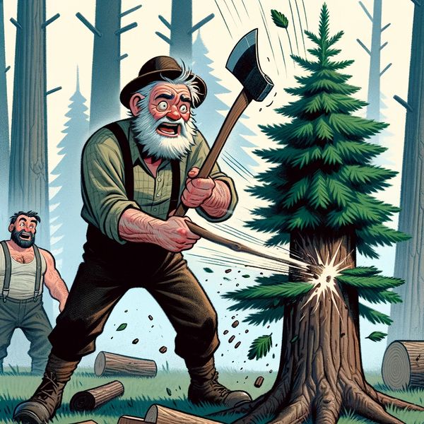 An Unexpected Woodcutter