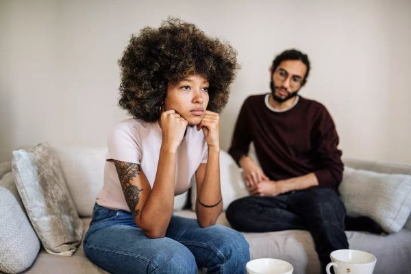 Some women could struggle to concentrate during conversations. (Getty stock images)