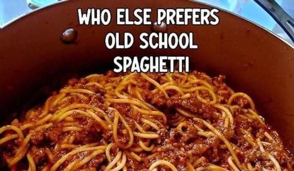 Old-School Spaghetti Recipe