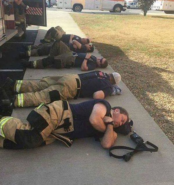 The Courageous Heroes: Firefighters