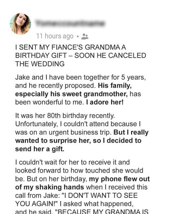 Unexpected Consequences: A Birthday Gift Gone Wrong