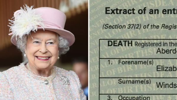 Most people didn’t know the Queen’s real name and occupation until her death certificate was released