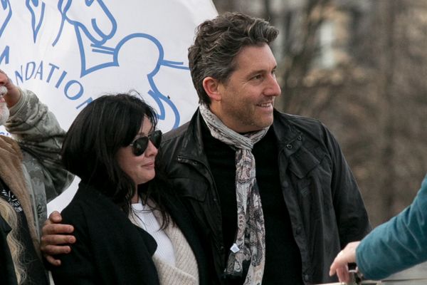 Shannen Doherty and Chris Cortazzo in Paris, France | Source: Getty Images