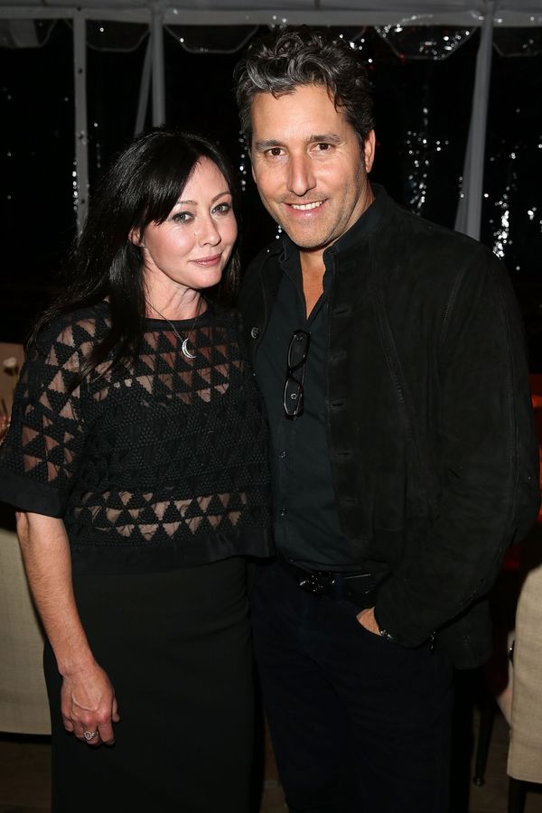 Shannen Doherty and Chris Cortazzo at Nobu Malibu in Malibu | Source: Getty Images