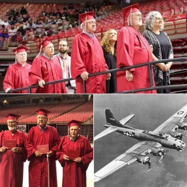 Honoring Veterans: “Super Seniors” Receive Honorary Diplomas