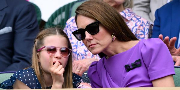 6 Adorable Photos of Princess Charlotte’s Passionate Facial Expressions during Wimbledon Outing with Mom Catherine