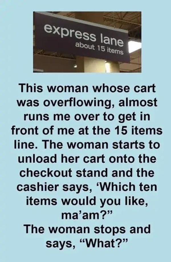 Customer Enters ‘Express Lane’