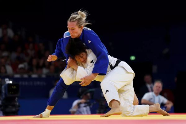 Emma Reid competing before Olympic heartbreak (Sarah Stier/Getty Images)