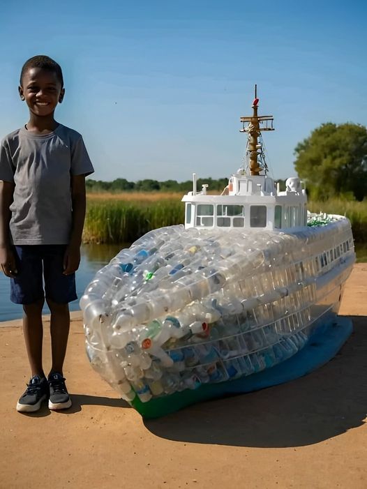 Unconventional Boating: Crafting Your Very Own Boat from Plastic Bottles (Because Why Not?)