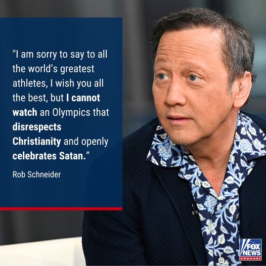 Comedian Rob Schneider Criticizes Paris Olympics for ‘Satanic’ Parody: An Outrageous Showdown