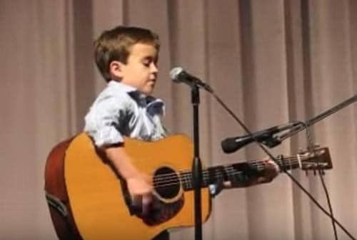 Witness the Astonishing Voice of Little John: The Mini Johnny Cash