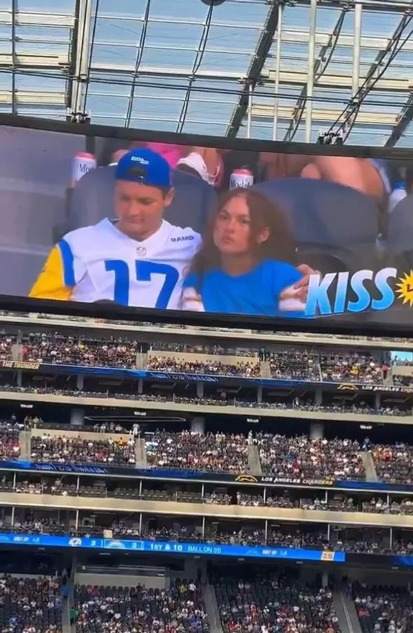 viral kiss cam sparks debate over staged drama or real rejection 2994