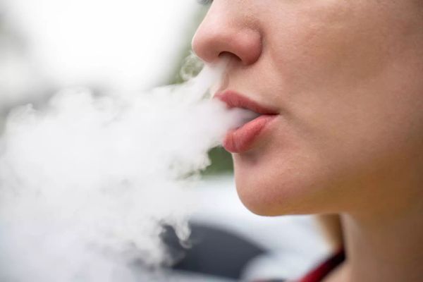 The effects of long-term vaping are still being determined, but it's thought to have a devastating impact on the lungs and body (Getty Stock Image)