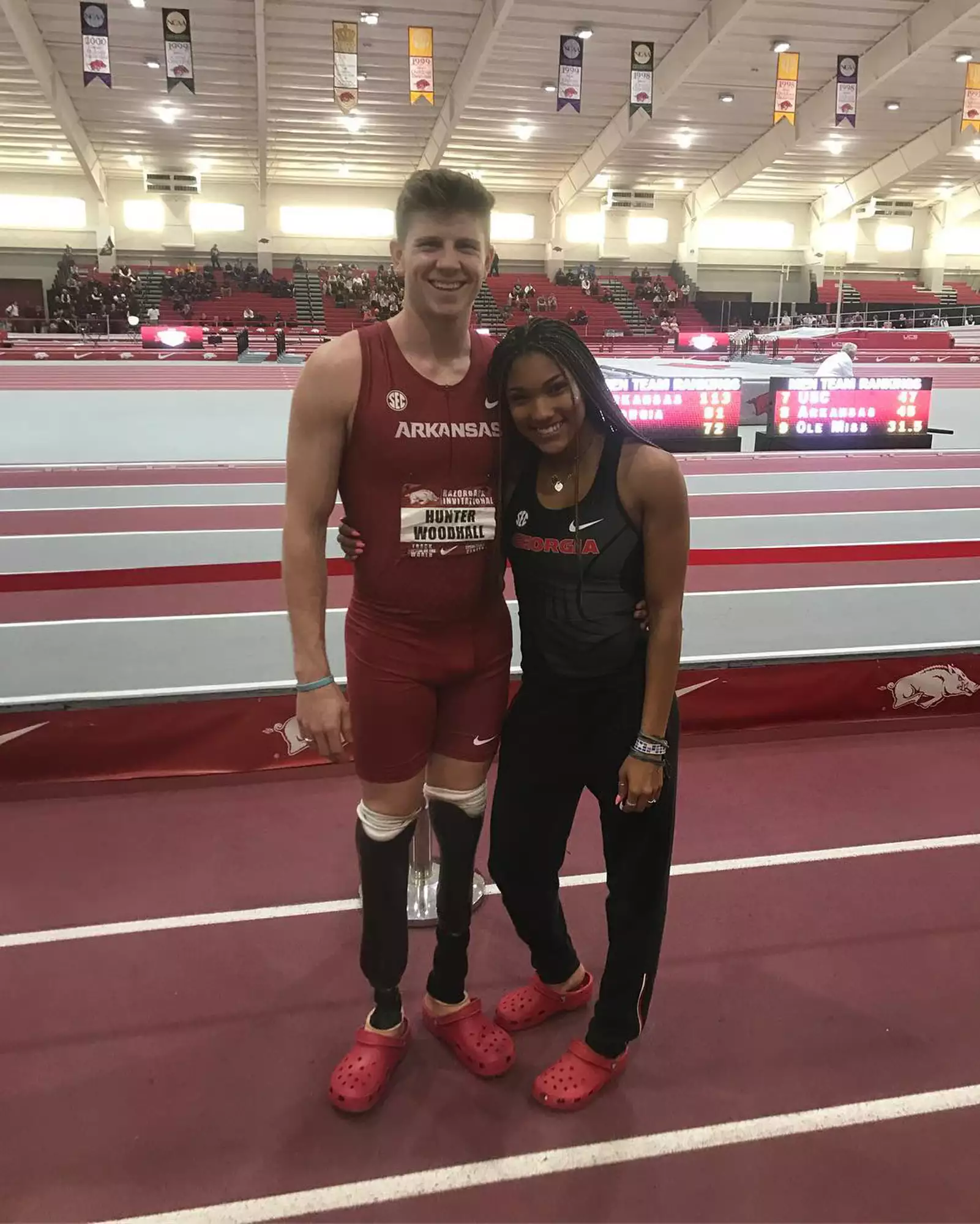 Tara Davis and Hunter Woodhall’s Olympic Love Story