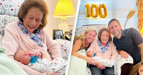 A Remarkable Woman Welcomes her 100th Great-Grandchild