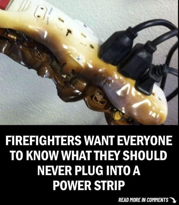 Firefighters Warn Against Plugging Space Heaters into Power Strips