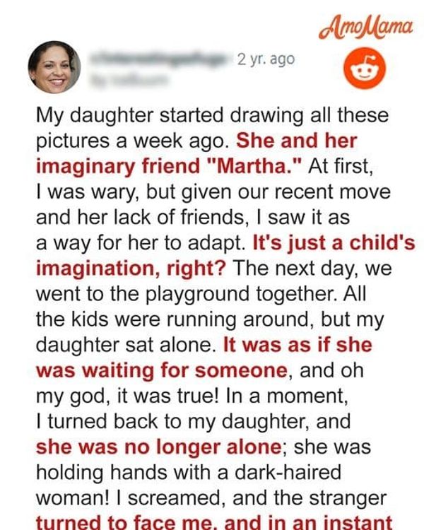 Woman Discovers Her Daughter’s Imaginary Friend, Whom She Plays with Every Week, Is an Actual Person