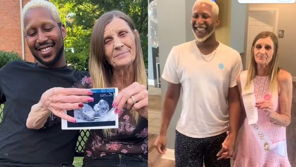 Love Knows No Age: 63-year-old Grandma and Her 26-year-old Husband Excitedly Host Gender Reveal of Their First Baby Together