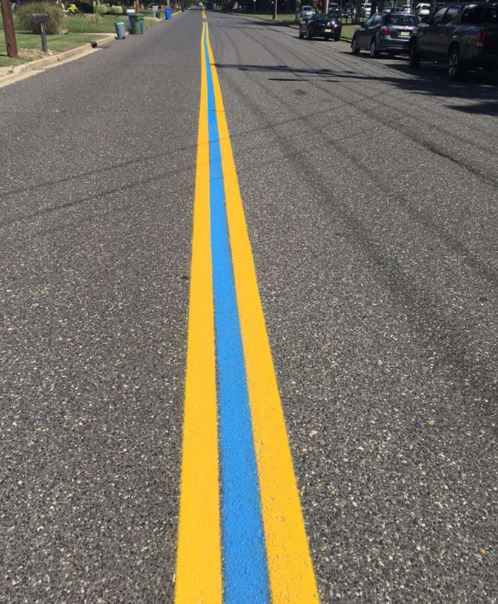 The Mystery of the Blue Line: What That New Road Marking Really Means