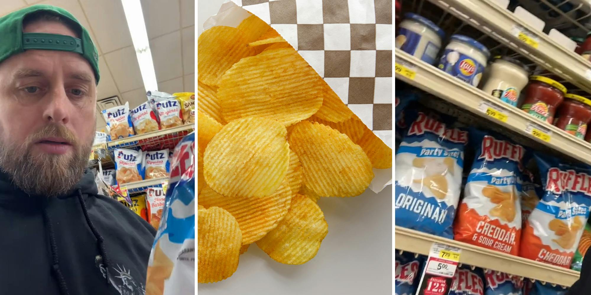 Don’t buy them, make your own: Shopper spots Ruffles chips on sale for $5. He can’t believe their original price