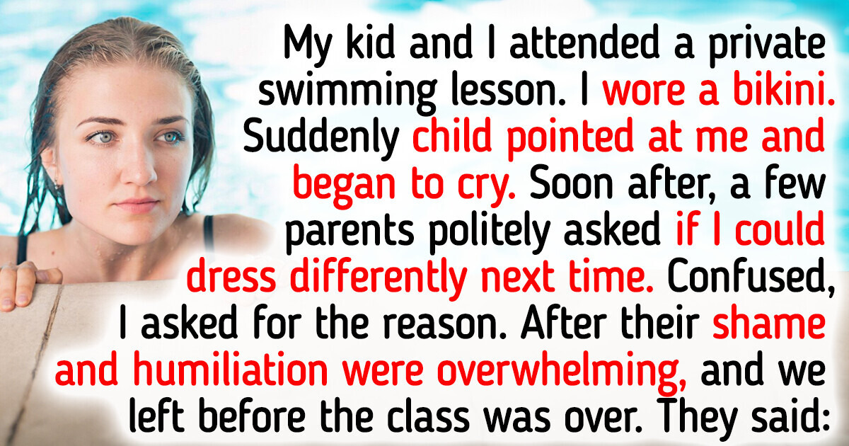 I Was Humiliated by What Other Parents Asked Me When I Was in Pool with My Kid